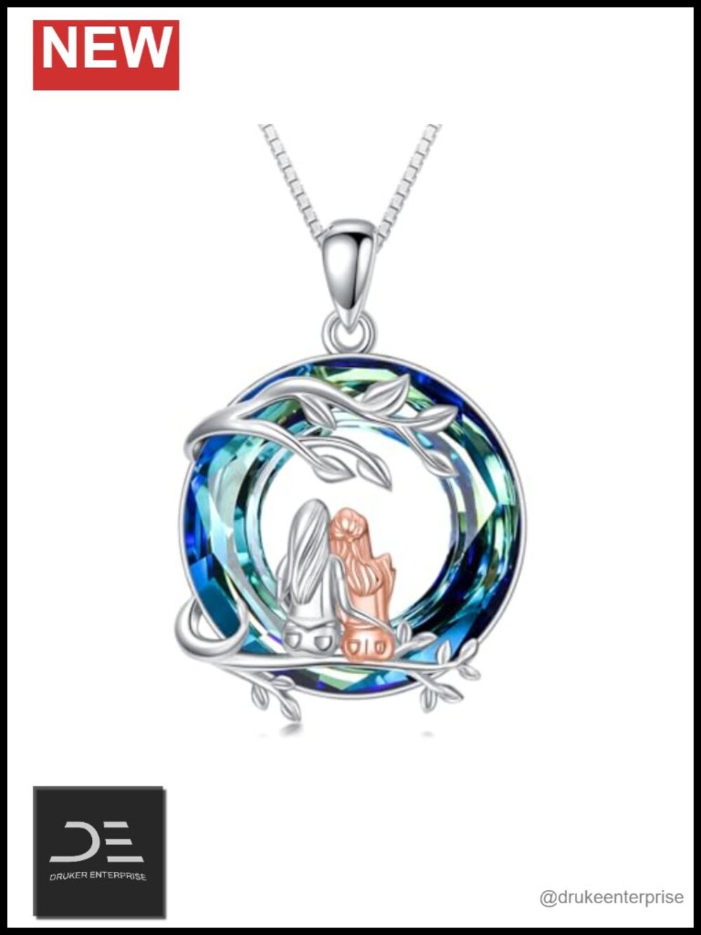 Sterling Silver Sisters Necklace Pendant Jewelry Birthday Gift for Sister Women